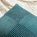 Fancy Homi 2 Packs Teal Decorative Throw Pillow Covers 18x18 Inch - Image 3