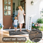 Yimobra Welcome Mat Outdoor Indoor, All-Season Waterproof Front Door Mat - Image 4
