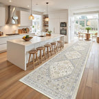 Runner Rug 2x10, Ultra-Thin Kitchen Rugs Non Slip Washable Rugs by Restydon
