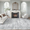 Washable Area Rug 8x12, Large Soft Rugs by Soalmost