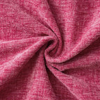 MIULEE Pack of 2 Couch Throw Pillow Covers 18x18 Inch Soft Hot Pink Chenille - Image 2