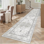 Madane Runner Rugs for Hallway 2x10 Long Washable Non-Slip Hallway Runner Rug by Madane