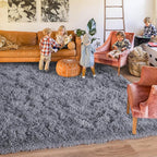 Rugs for Bedroom 4x6, Soft Shaggy Modern Shag Area Rug for Living Room - Image 3