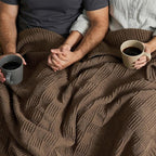 EVERGRACEHOME Modern Checkered Chenille Throw Blanket, Soft Cozy Plaid Knitted - Image 9