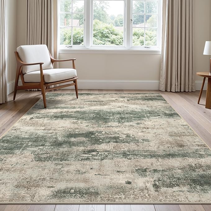 BEIMO Area Rugs 5x7 for Living Room Bedroom, Modern Abstract Machine Washable - Image 2