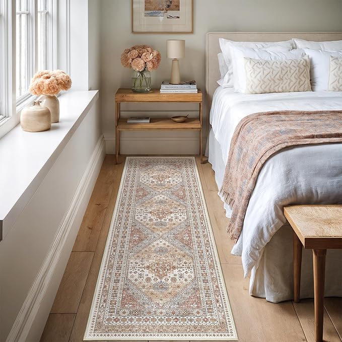 2x7 Runner Rug, Thin Entryway Non Slip Washable Rugs - Image 4