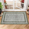 GarveeHome Modern Geometric Area Rug 2x3 Distressed Bordered Washable Non Slip by GarveeHome