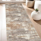 3x7 Washable Kitchen Runner Rug: Modern Abstract Runners - Image 2