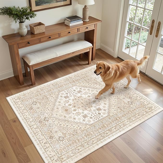 zesthome 3x5 Rug Ultra Soft Washable Rug, Non Slip Area Rug Indoor Entrance by Zesthome