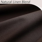 Guken Brown 100% Blackout Curtains 63 Inch Length 2 Panels Set - Image 4