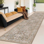 Moss 3x12 Extra Long Wide Runner Rug by HazoHaus