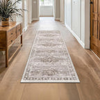 Hazo Haus Boho Long Bathroom Runner Rug 24 x 72 Washable Non Slip - Image 6