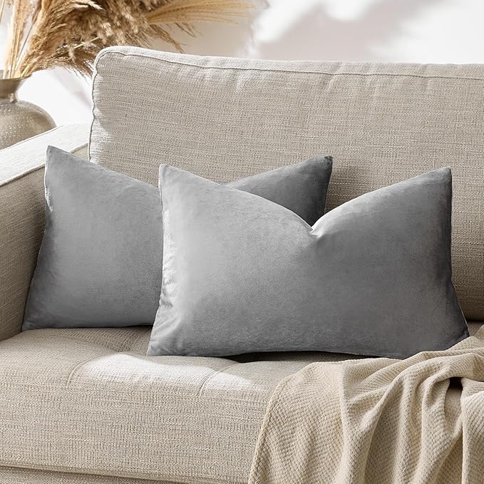 GIGIZAZA 12x20 Velvet Small Pillow Covers - Image 5