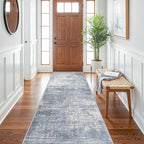 Abstract 3x10 Kitchen Rug Runners: Washable 10ft Hardwood Floor Mat Bathroom - Image 4