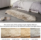 Arbosofe Ultra Soft Faux Fur Rug, Area Rugs, Kids Room Decor, 2 x 6 Feet - Image 4