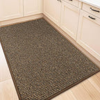 BEQHAUSE Kitchen Rugs 32"x48", Non-Slip Kitchen Mats by BEQHAUSE