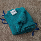 Bedsure GentleSoft Fluffy Turquoise Teal King Size Blanket - Image 7