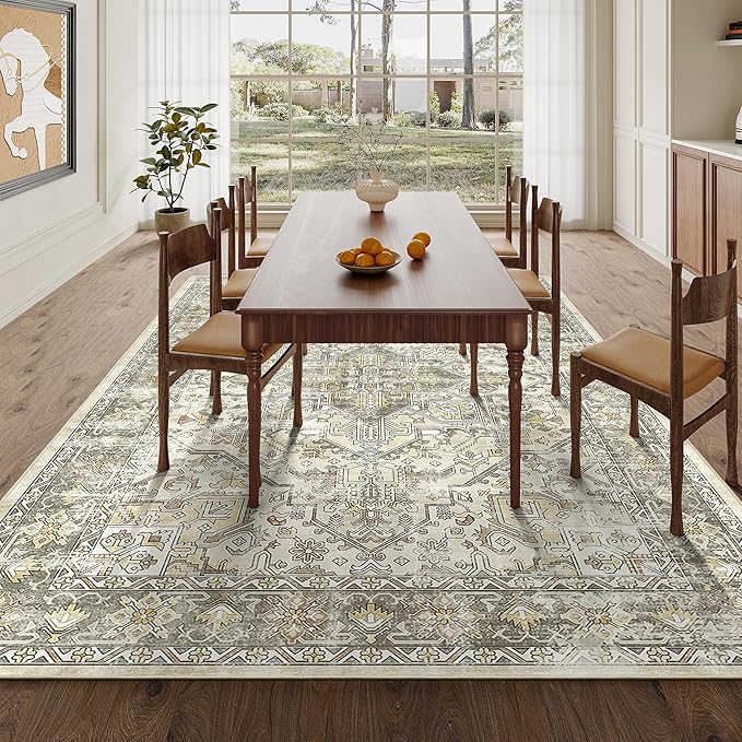zesthome 6x9 Area Rug, Super Soft Washable Rugs - Image 8
