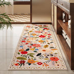 Rugcomf Runner Rug for Hallways Kitchen Rug Non Slip 2'6''x8' Washable Rugs - Image 7