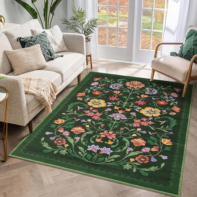 GarveeHome Washable Rug 4x6 Area Rugs - Image 9