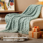 Bedsure GentleSoft Sage Green Throw Blanket - Image 5
