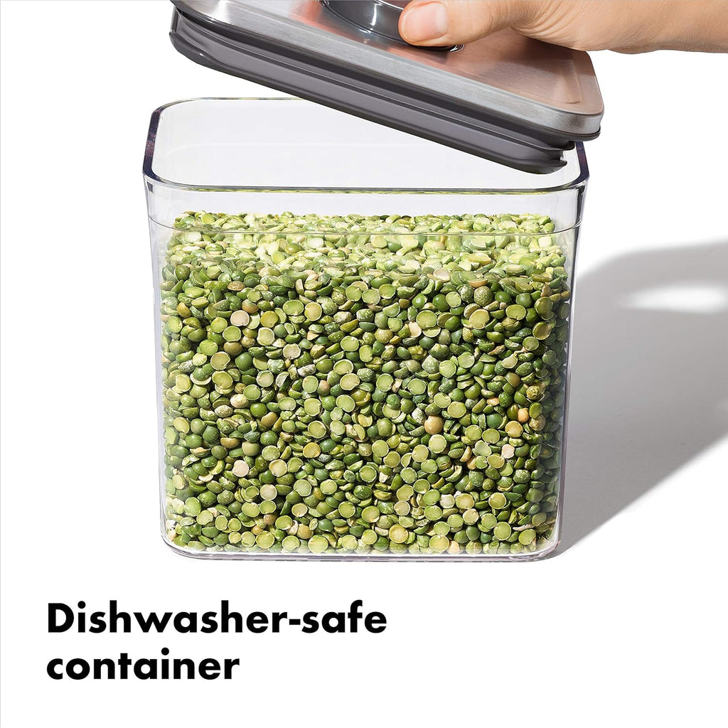 OXO Steel POP Container, 4.4 qt, Gray