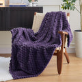 EXQ Home Fleece Throw Blanket for Couch or Bed by EXQHomeTexitleCoLtd