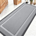 OLANLY Front Door Mat Indoor Outdoor Entrance, Waterproof All-Season, by OLANLY