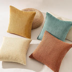 Topfinel 26x26 inch 4 Pack Decorative Throw Pillow Covers, Soft Velvet Modern - Image 3