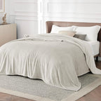 Bedsure GentleSoft Fleece Bed Blankets Large Size Linen - Image 2