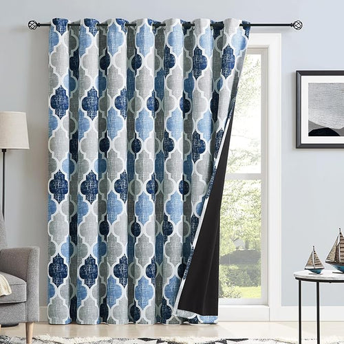 Beauoop 100% Blackout Curtains 84 Inches Long - Image 2