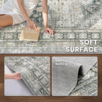 zesthome 6x9 Area Rug, Super Soft Washable Rugs - Image 6
