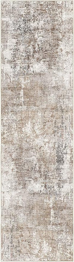 UERMEI 2X8 Washable Runner Rug for Hallway: Soft Neutral Modern Abstract Area - Image 9