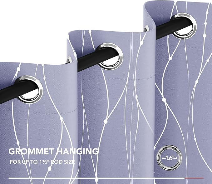 Deconovo Blackout Curtains, Thermal Insulated Soundproof Drapes - Image 7