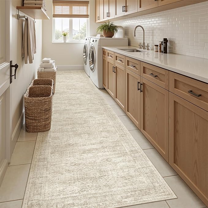 Runner Rug 2'6" x 12' Washable Non-Slip Runner Rugs - Image 9