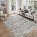 8x10 Area Rugs for Living Room, Modern Abstract Non-Slip Backing Washable Rugs by Unknown