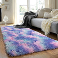 Runner Rugs for Bedroom 2x6 Rug Runners for Hallways Non Slip Soft Shag Bedside by Quntue