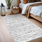 2x4 Washable Entryway Runner Rug: Moroccan Small Area Rug Soft Non Slip Door Mat - Image 9