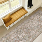 Moss Green 2'6" x 8' Runners for Hallways Non Slip, Extra Long Floor Runner for - Image 3