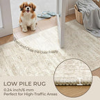 3x12 Runner Rug for Hallway, Non-Slip Long Bathroom Rugs Runner for Kitchen - Image 6