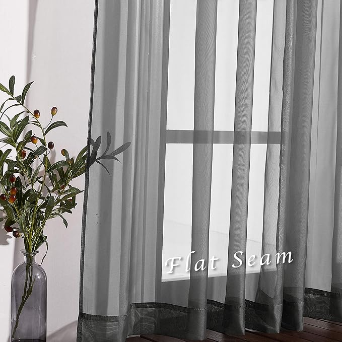 NICETOWN Sheer Curtains 84 Inches - Image 5