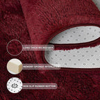 Tepook Area Rugs 9x12 for Living Room, Super Soft Fluffy Rugs for Bedroom - Image 5