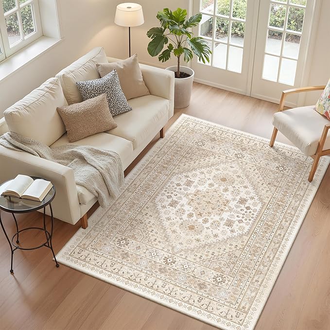 zesthome 3x5 Rug Ultra Soft Washable Rug, Non Slip Area Rug Indoor Entrance - Image 4