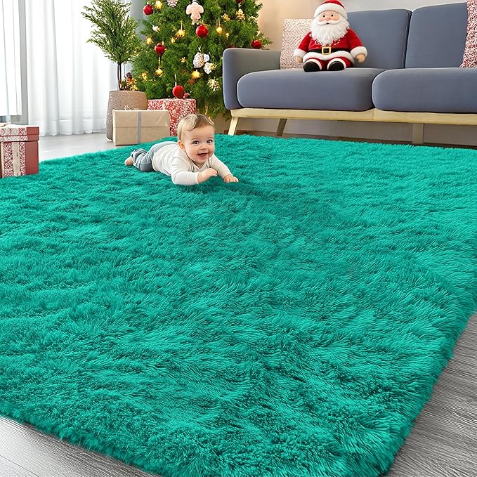 OLANLY 9x12 Machine Washable Large Area Rugs by OLANLY