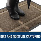 OLANLY Front Door Mat Indoor Outdoor Entrance, Waterproof All-Season, - Image 5