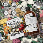 HIQILI Musky Rose Fragrance Oil for Diffuser, Candle & Perfume
