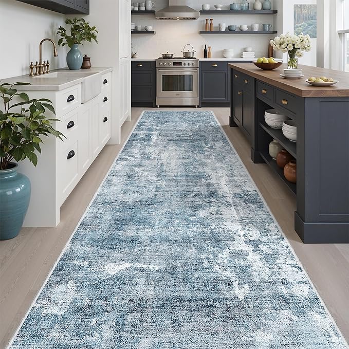 Runner Rug 3x10 Washable Non-Slip Hallway Runner Rugs - Image 2