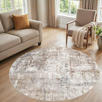 UERMEI 6ft Round Area Rug Living Room Rugs - Image 5