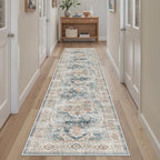 Madane Runner Rug 2x8, Washable Hallway Runner Rugs, Non-Slip Low-Pile Soft - Image 2