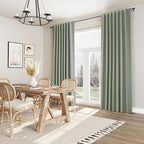 Guken 100% Blackout Curtains 90 Inch Length 2 Panels Set - Image 8